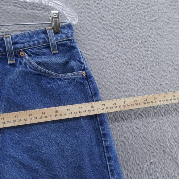 Levis Mens 505 Regular Fit Straight Leg Jeans Size 34x30* Blue Denim Mid Rise - Picture 8 of 12